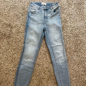 Rollas Westcoast Ankle Skinny Jeans Light Wash